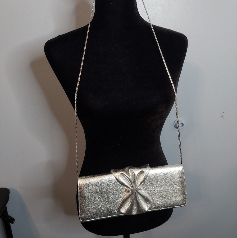 Cristal Crossbody Sparkly Silver Bag